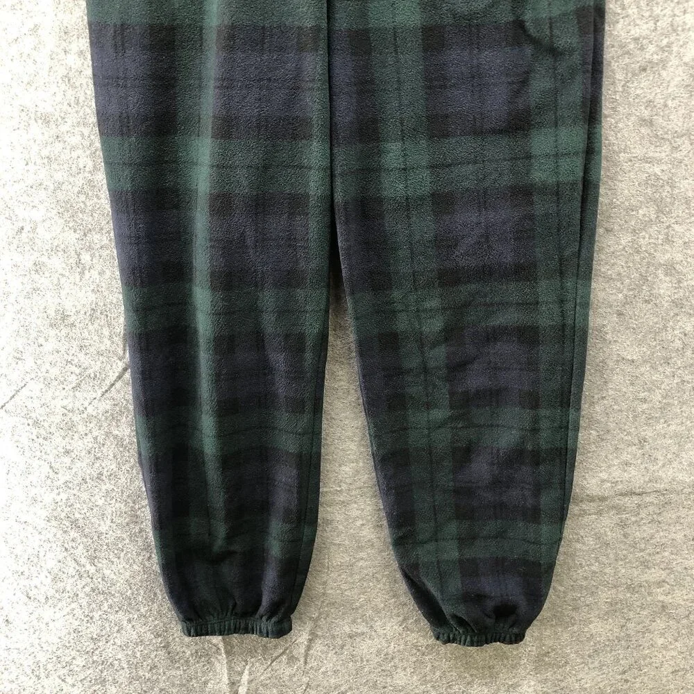 Gap Teen Youth Size‎ 10 Fleece Jogger Pants Lounge Pants Blackwatch Plaid